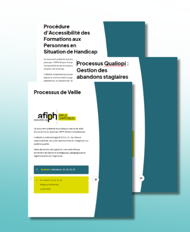 Procédures & processus Qualiopi